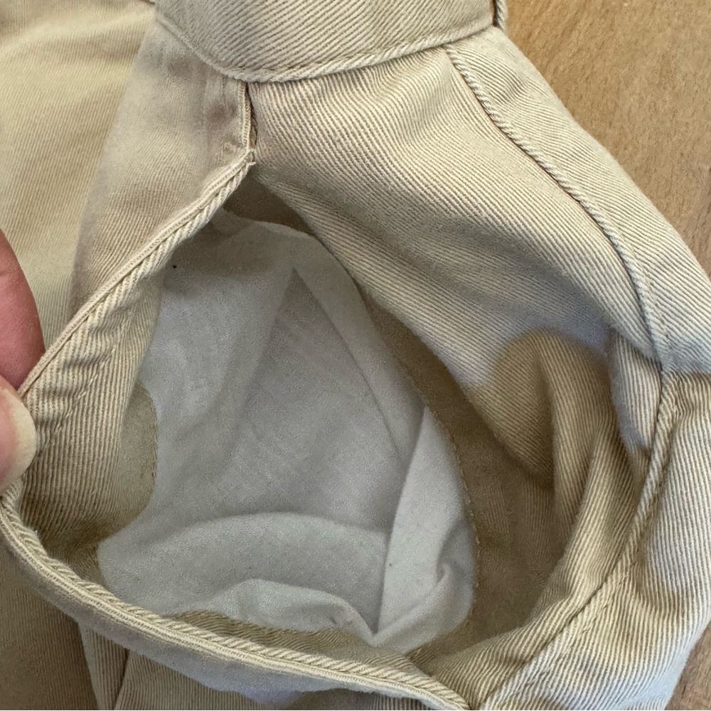 Lauren Ralph Lauren Khaki Flat Front Shorts Women’s 14 Classic Cotton Preppy - Picture 5 of 16